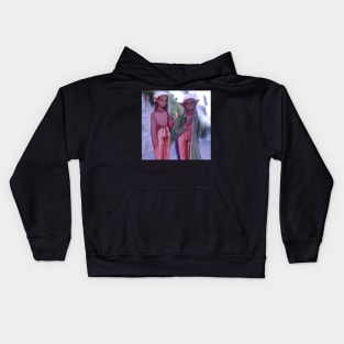 Elves in Paris Kids Hoodie